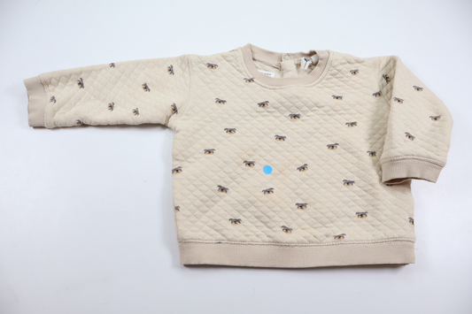 Sweatshirt from Rikiki - Size 86 - Beige
