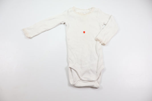 Ribbed bodysuit from Name It - Size 74 - White