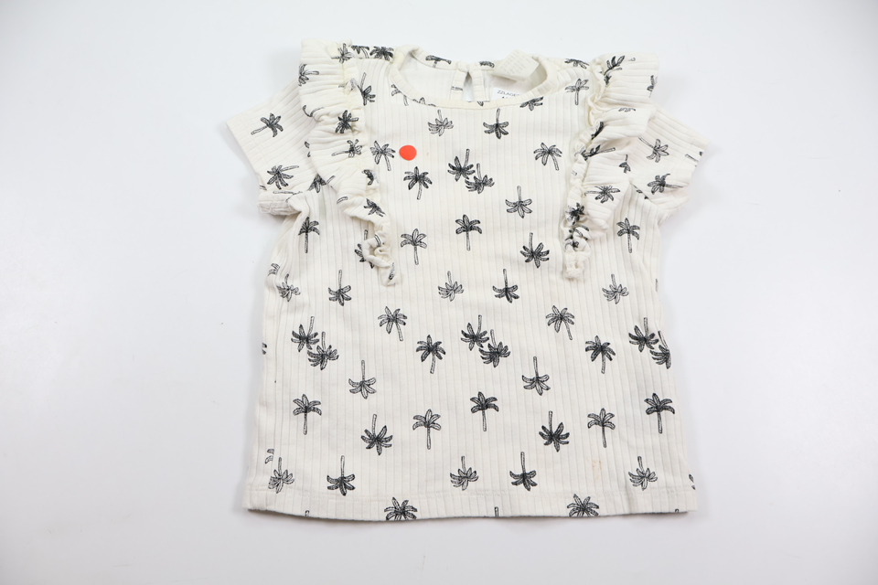 Ribbed top from H&M - Size 86 - White