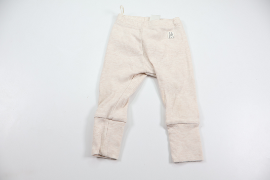 Ribbed trousers from Lindex - Size 62 - Off-white