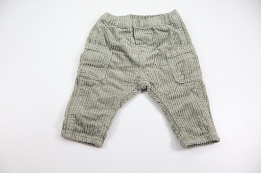Lined trousers from H&M - Size 68 - Green
