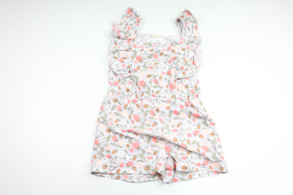 Jumpsuit with strawberries from Uniq Mini - Size 122/128 - Blue