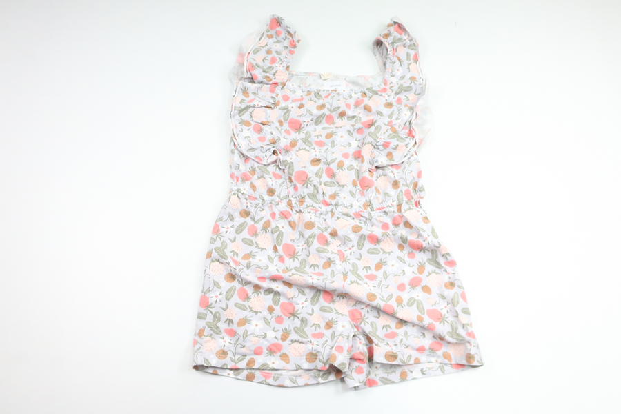 Jumpsuit with strawberries from Uniq Mini - Size 122/128 - Blue