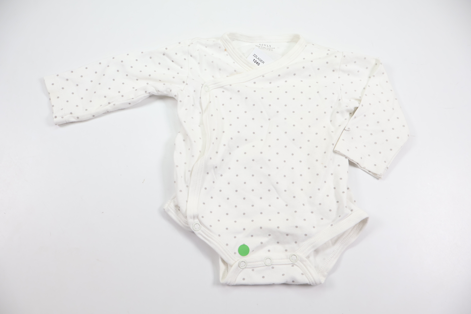 Spotted wrap bodysuit from Livly - Size 62 - White
