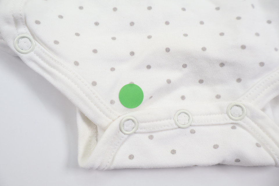 Spotted wrap bodysuit from Livly - Size 62 - White
