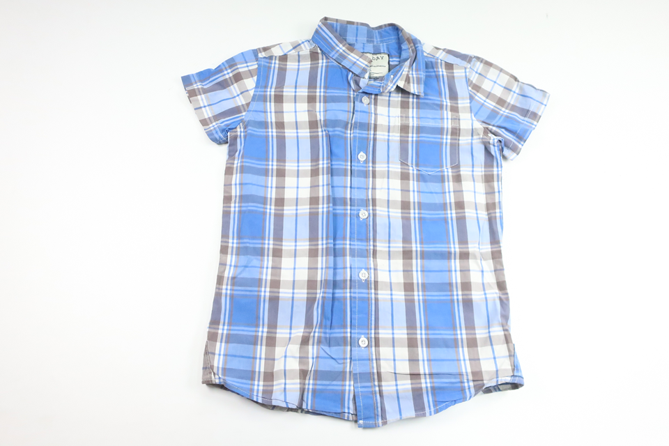 Checked shirt from Denim Day - Size 128 - Blue