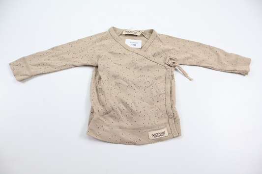 Wrap top from MarMar Copenhagen - Size 62 - Beige