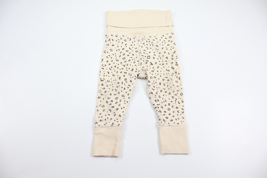 Leopard print trousers from Kappahl - Size 68 - Beige