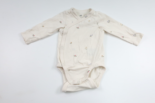 Wrap bodysuit from H&M - Size 56 - White