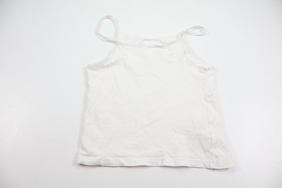 Primark Vest - Size 110/116 - White