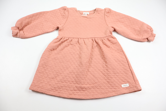 Quilted dress from Newbie - Size 98 - Pink