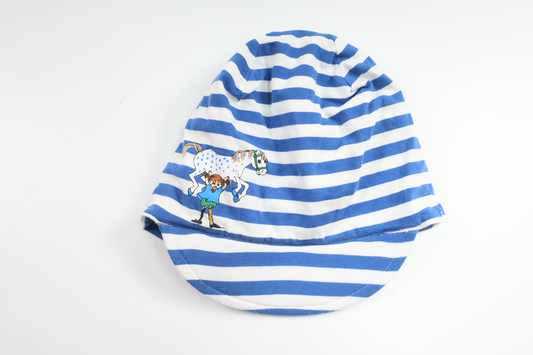 Cap/hat from Pippi Longstocking - Size 52/54 - Blue