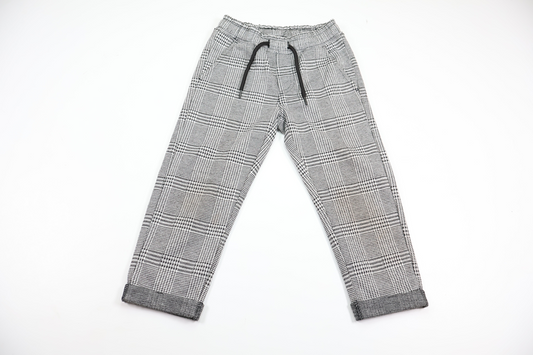 Checked trousers from Kappahl - Size 104 - Black