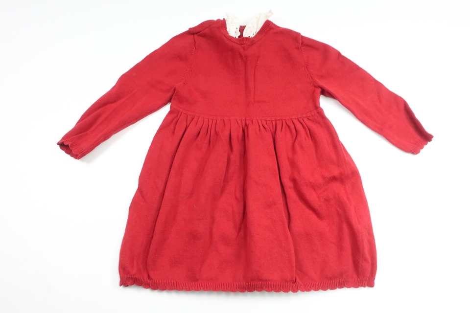Knitted dress from H&M - Size 86 - Red