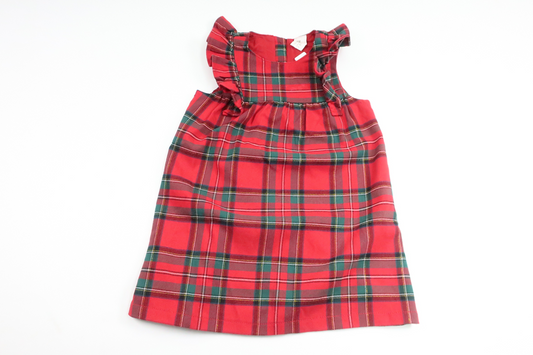 Checked dress from H&M - Size 86 - Red