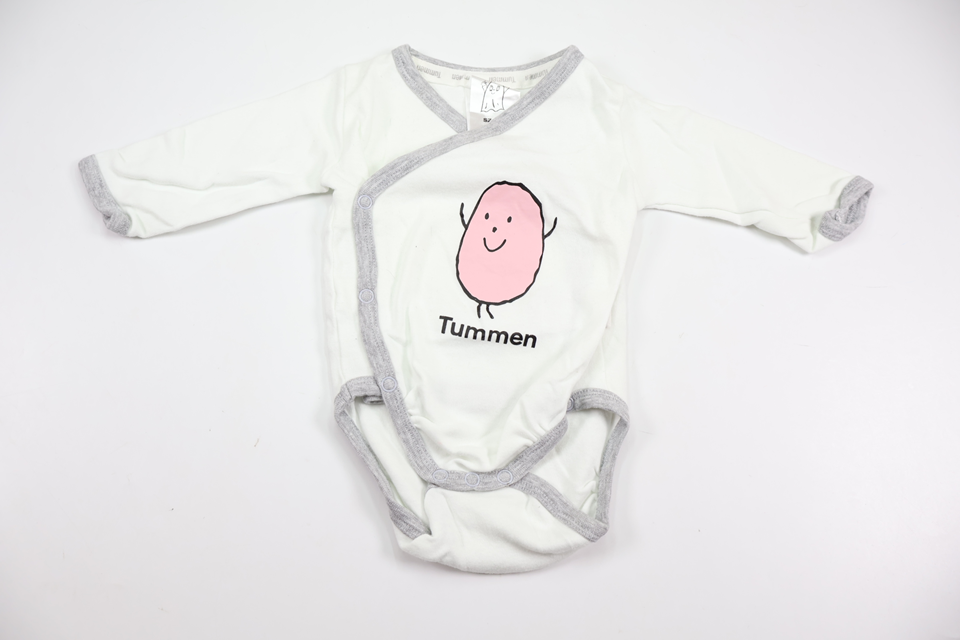 Wrap Bodysuit with Thumbelina from Laban - Size 56 - White