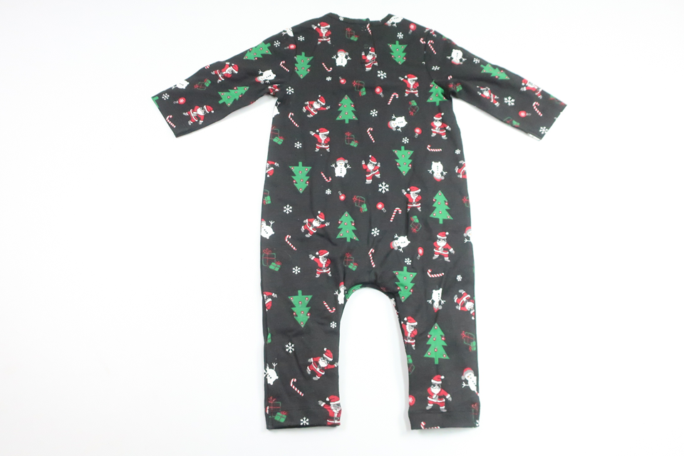 Pajamas with Christmas motif from My Wear Baby - Size 74 - Black