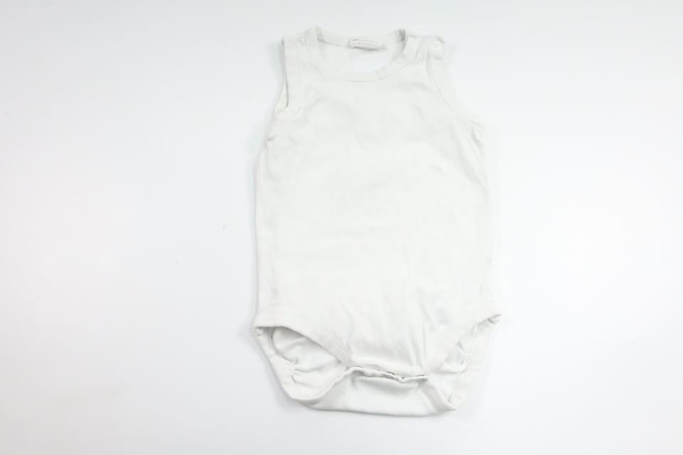 Linen bodysuit from KAXS - Size 74/80 - White
