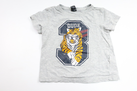 T-shirt from Ellos - Size 98/104 - Grey