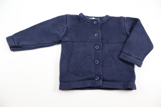 Knitted cardigan from Cubus - Size 62 - Navy blue