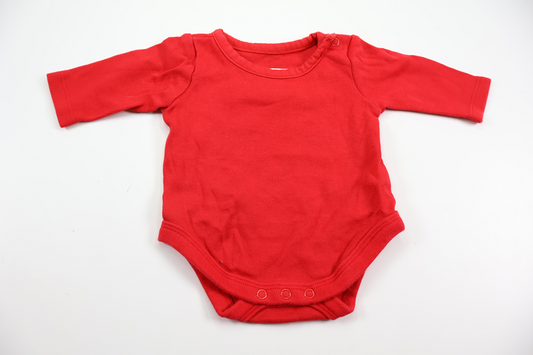 Bodysuit from Baby Club by C&A - Size 50 - Red