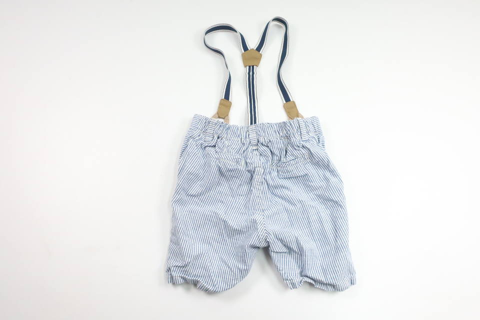 Suspender shorts from H&M - Size 80 - Blue