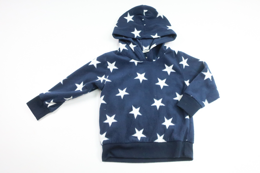 Fleece hoodie from H&M - Size 92 - Navy blue