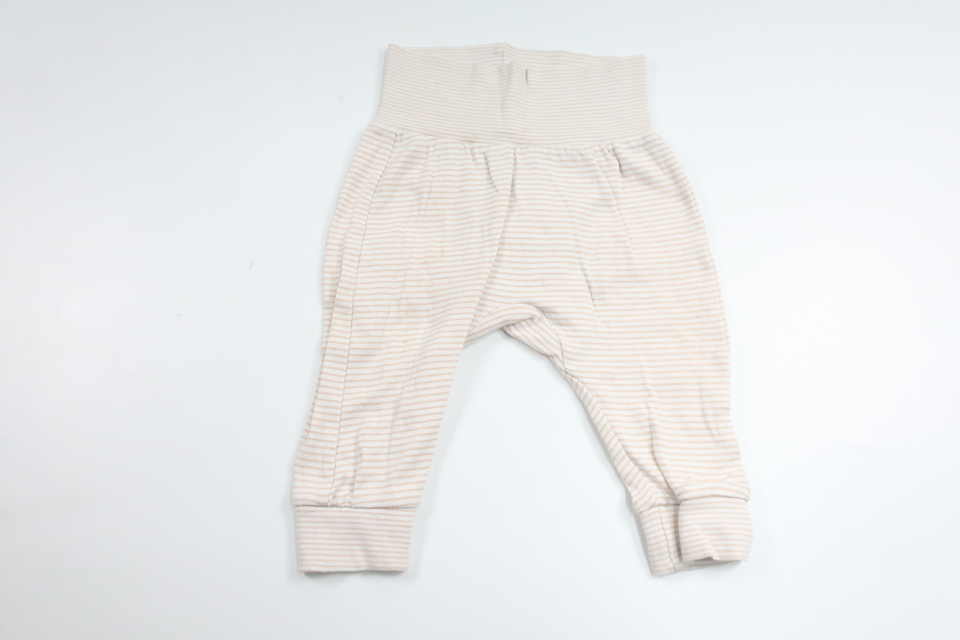 Striped pants from H&amp;M - Size 68 - Beige