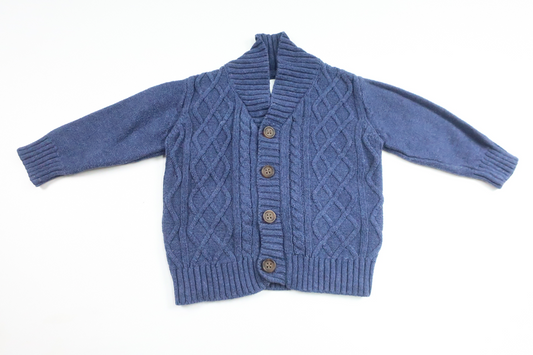 Knitted cardigan from Early Days - Size 68 - Blue