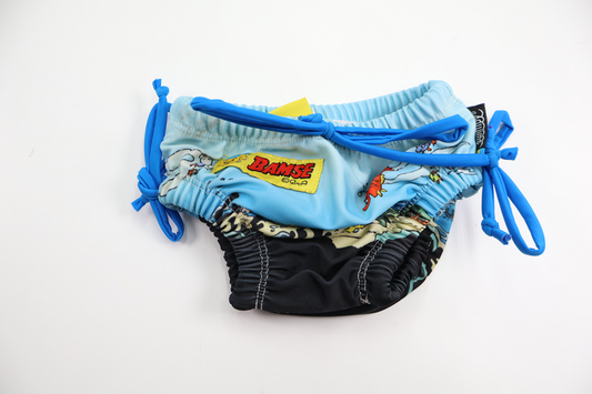 Swim diaper with Teddy bear from Swimpy - Size 62/68 - Blue