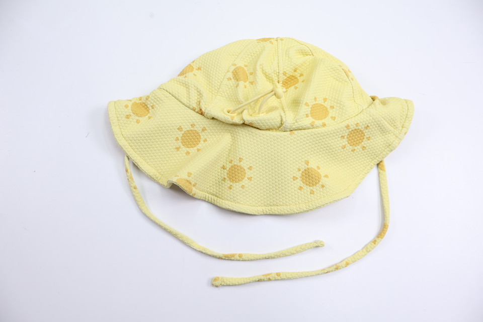 Swimming hat/UV hat from Kuling - Size 48/50 - Yellow