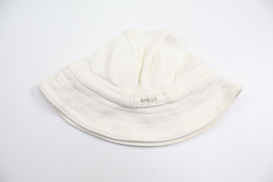 Soft sun hat from Newbie - Size 56/62 - White