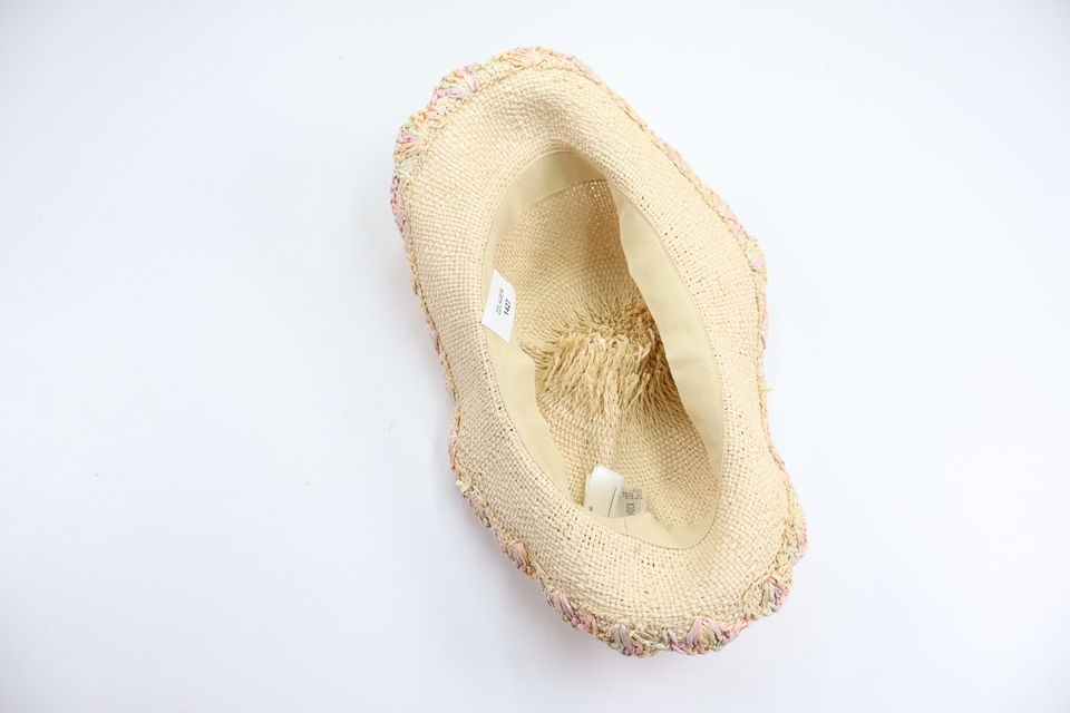 Straw hat from Lindex - Size 128/146 - Beige