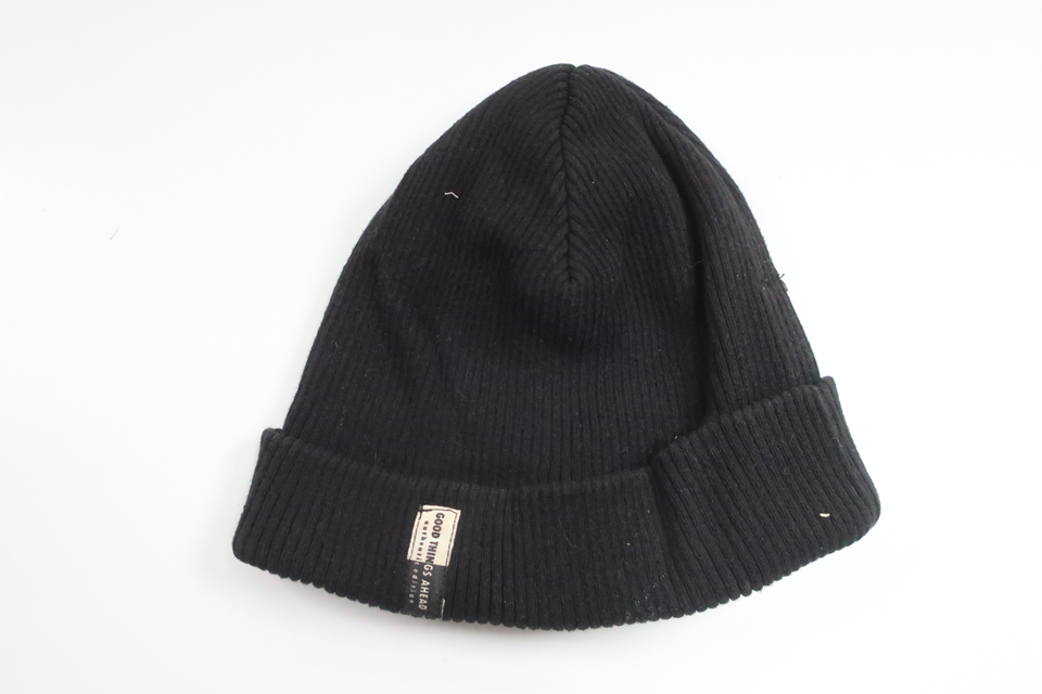 Ribbed knit hat from Zara - Size 68/74 - Black