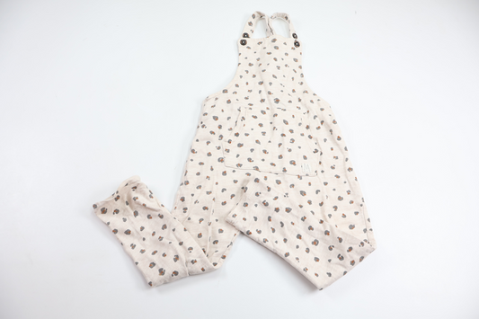 Dungarees from Lindex - Size 92 - Beige