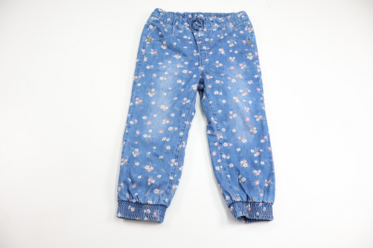 Lined trousers from Kappahl - Size 92 - Denim