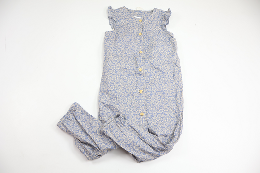 Floral H&M jumpsuit - Size 98 - Blue