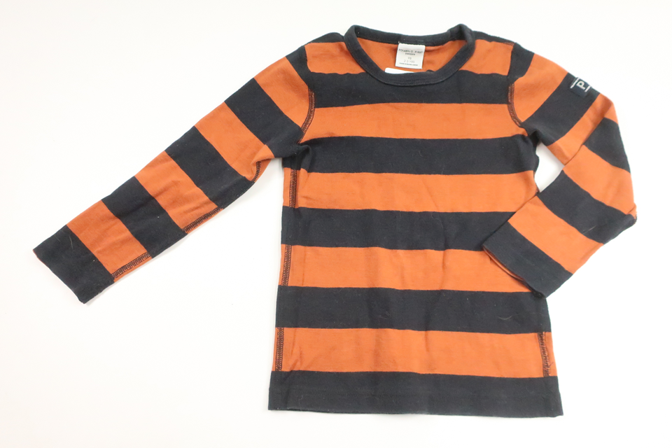 Striped sweater from Polarn o. Pyret - Size 98 - Brown