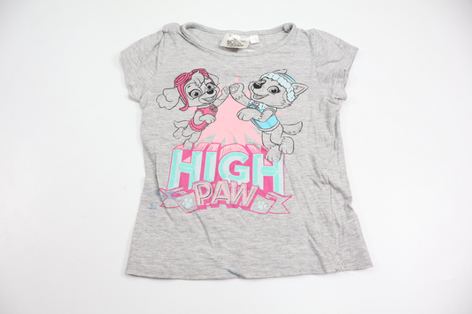 Paw Patrol T-shirt from Nickelodeon - Size 98/104 - Grey
