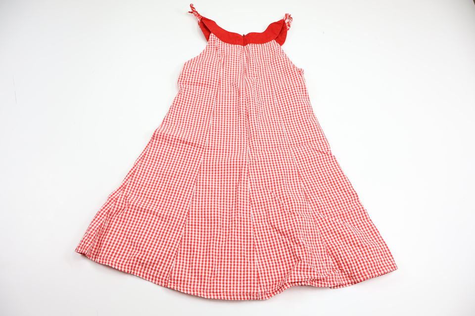 Checked dress from Lingon & Blåbär - Size 110 - Red