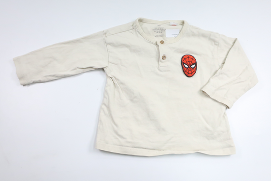Spiderman sweater from H&M - Size 92 - Off-white