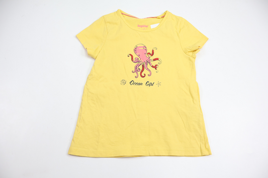 T-shirt from Lupilu - Size 98/104 - Yellow