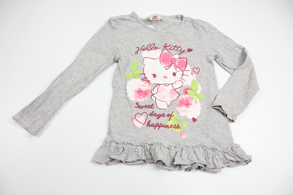 Tröja från Hello Kitty - Storlek 116 - Grå
