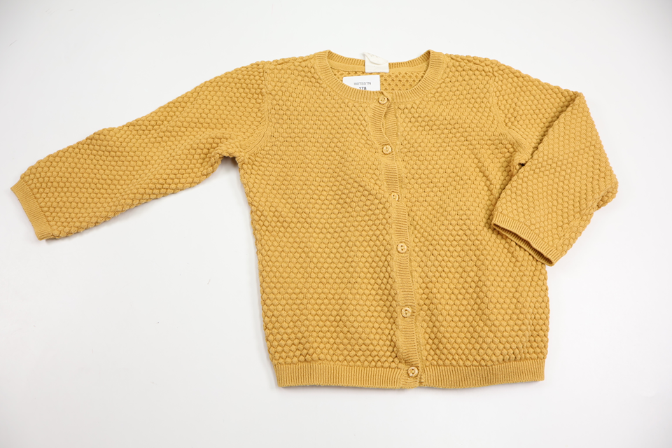 Knitted cardigan from H&M - Size 86 - Yellow
