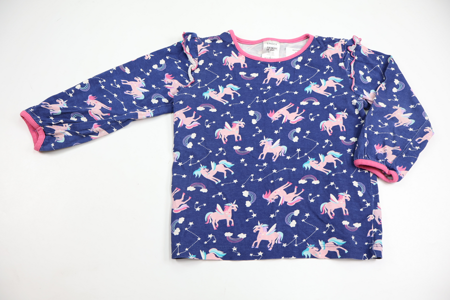 Pajama top from Lindex - Size 98/104 - Blue
