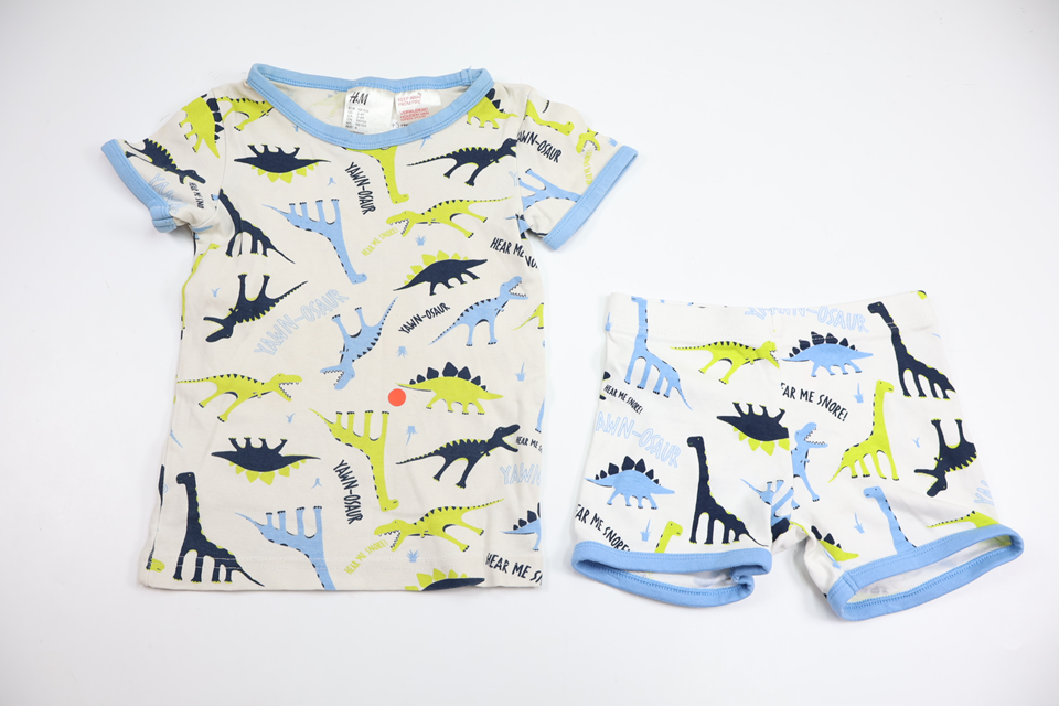 Two-piece pajamas from H&M - Size 98/104 - White