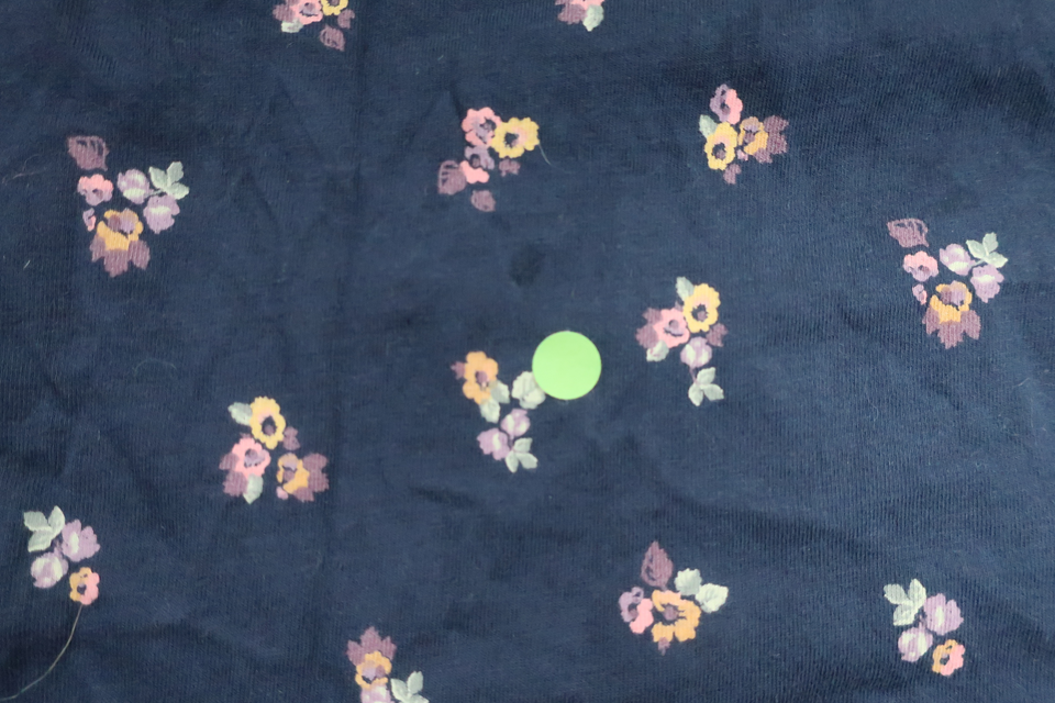 Floral dress from Lindex - Size 110 - Navy blue