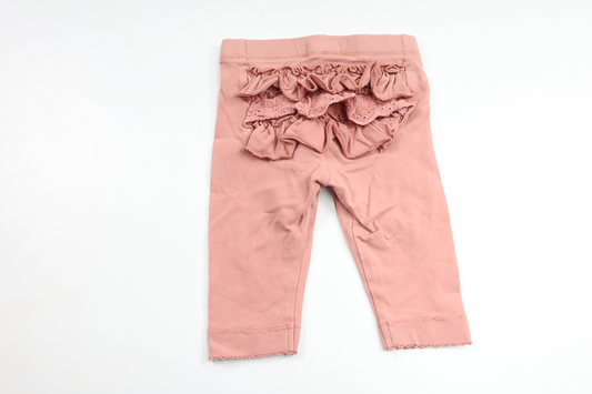 Newbie ruffled trousers - Size 62 - Pink