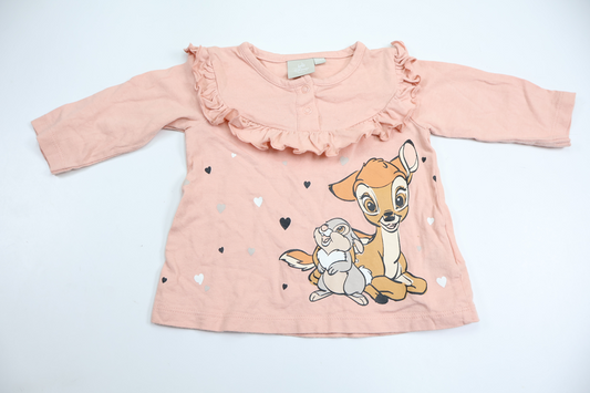 Bambi from Disney Sweatshirt - Size 56/62 - Pink