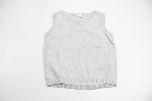 Knitted vest from H&M - Size 74 - Grey